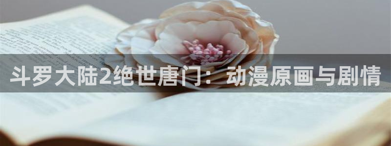 囧次元官方正版app下载：斗罗大陆2绝世唐门：动漫原画与剧情